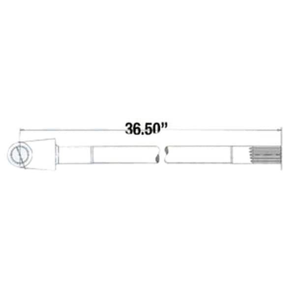 Aftermarket Fits John Deere Parts AXLE SHAFT RH 940, 2240 (SN: 350000 >), 2150,2140, AL32884 - main